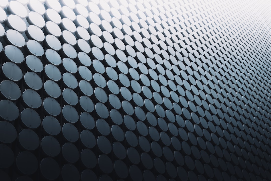 black and white polka dot textile