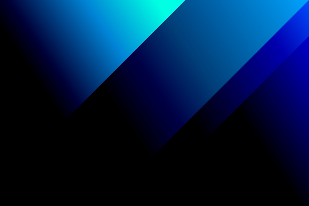 blue and black digital wallpaper